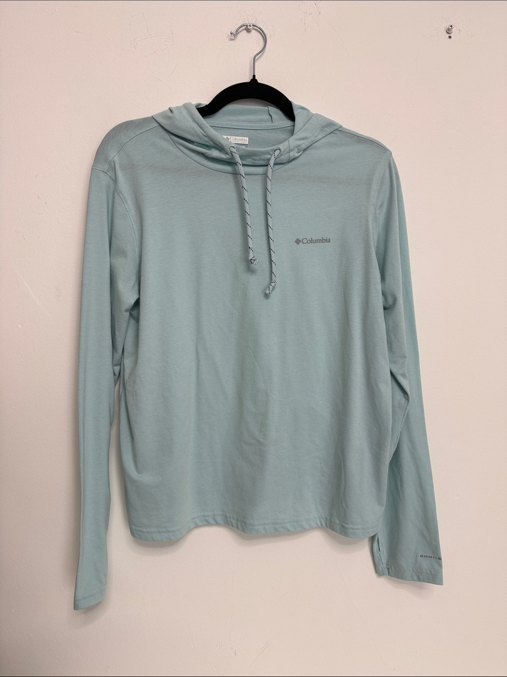 Columbia Women's Pale Hooded Long-Sleeve Pullover